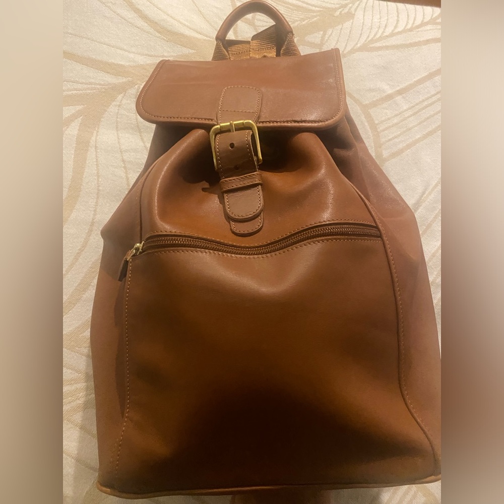 Vintage Coach XL Backpack A1S-0529 - British Tan